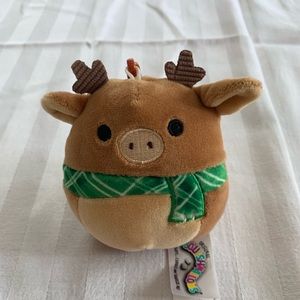 Xmas Deer Clip-on Squishmallow